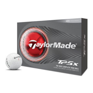 TaylorMade TP5x Dozen Golf Balls - White or Yellow